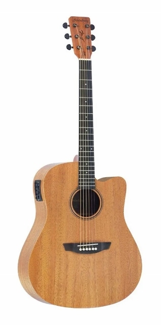 Violão Strinberg Fs4d Forest Aço Eletroacústico Mahogany 