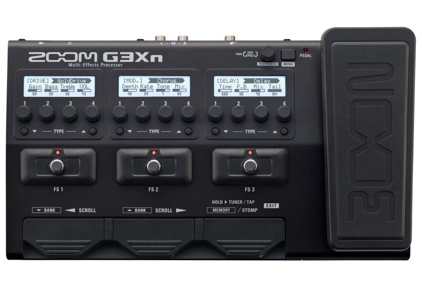 Pedaleira Zoom G3xn Para Guitarra 