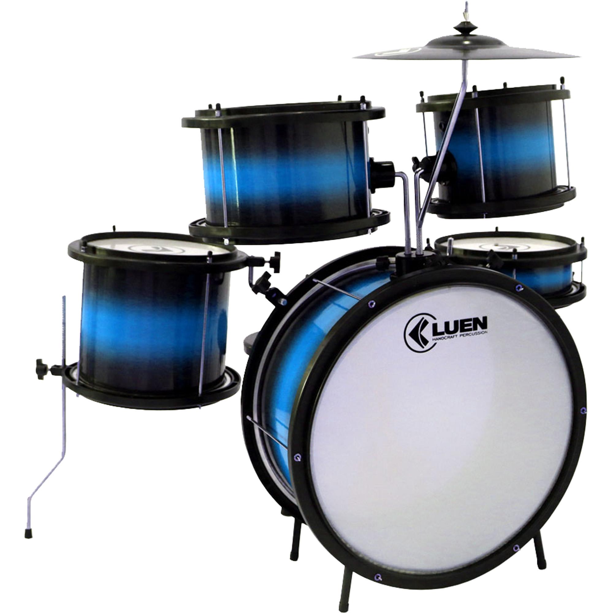 Bateria Infantil Pop Azul Luen 