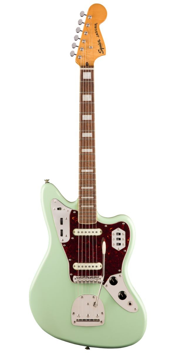 Guitarra Squier Classic Vibe '70s Jaguar Surf Green Laurel by Fender 
