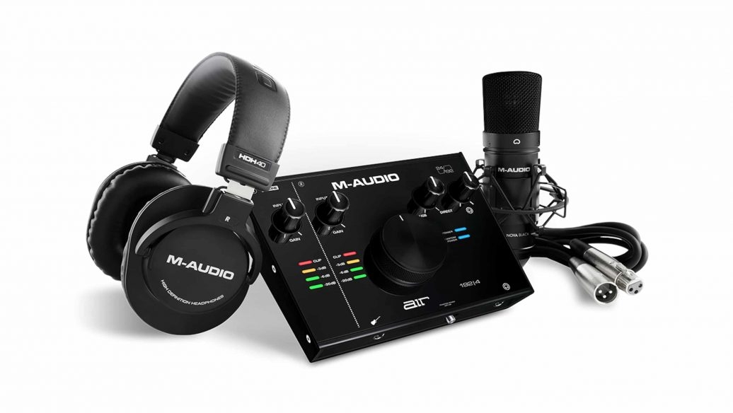 Kit Interface de áudio Usb M-audio Air 192|4 2 Entradas/2 Saídas 