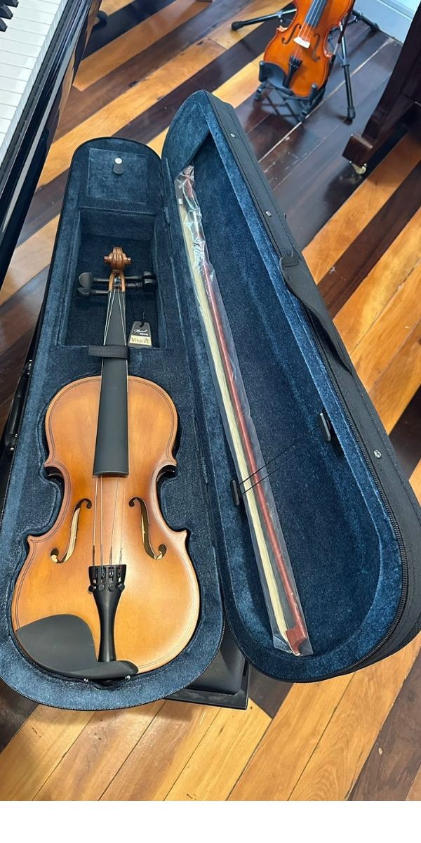 Violino Vivace 3/4 Mo34 Mozart Fosco Com Case 