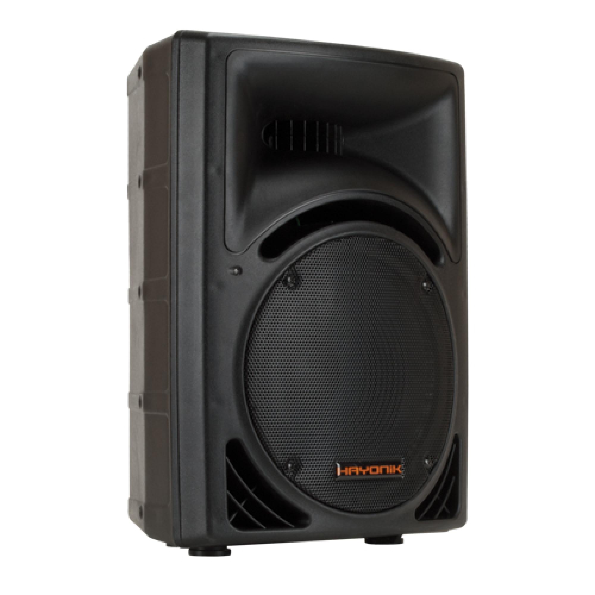 Caixa Acústica Ativa 200w Usb/fm Hunter 2000a Preta Hayonik 