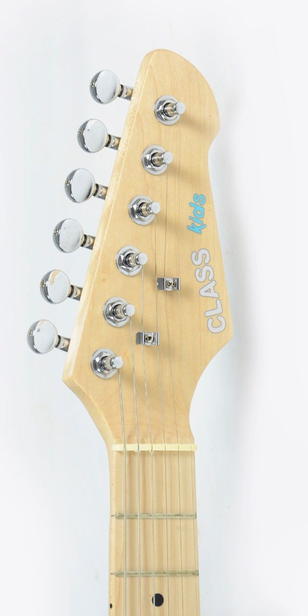 Guitarra Infantil Rockwave Clk10 bk Preta Mini Strato Para Iniciantes 