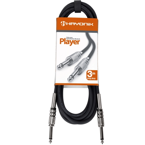 Cabo Para Guitarra Player 2p10 3m Hayonic 