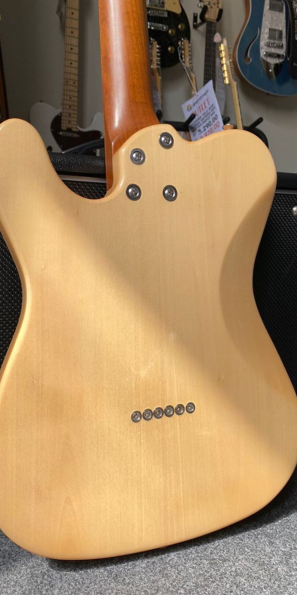 Guitarra Aria Pro ii 615-mk2 Nashville Tqbl Turquoise Blue Alnico v 