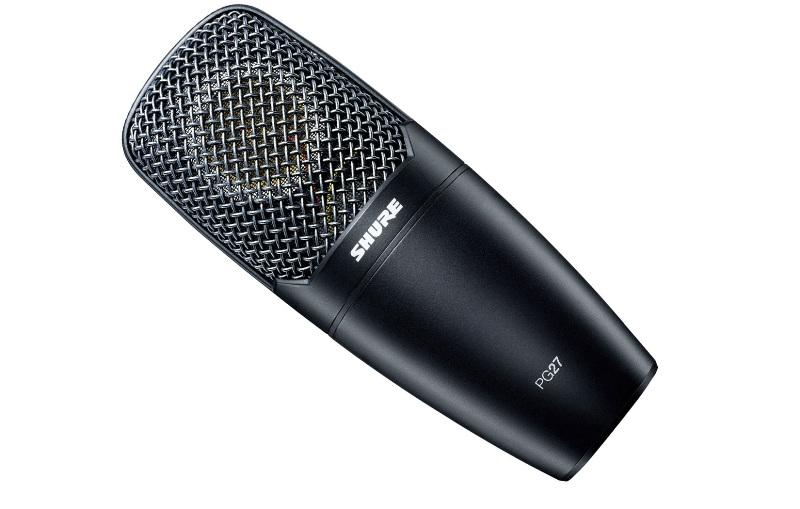 Microfone Shure Condensador Pg27 