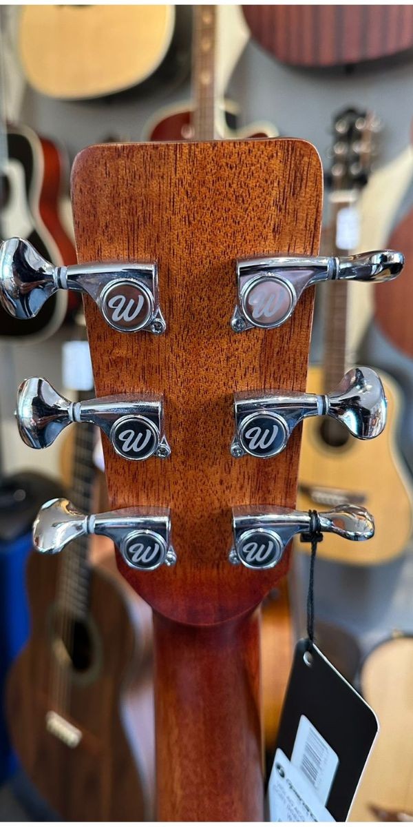 Violão Eletroacústico Waldman Dcex2041 Ambar Com Bag All Solid 