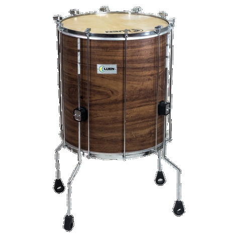 Surdo 60x20 Form Imbuia Aro Bola Crom Pele Animal 10 Afin - Guetto 