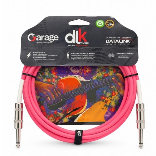 Cabo P10 P10 3m Datalink Garage Rosa 
