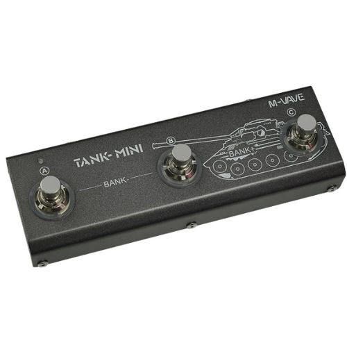 Pedaleira M-vave Tank Mini Guitarra 21 Presets Bluetooth Interface Usb e Simulador de Amp 