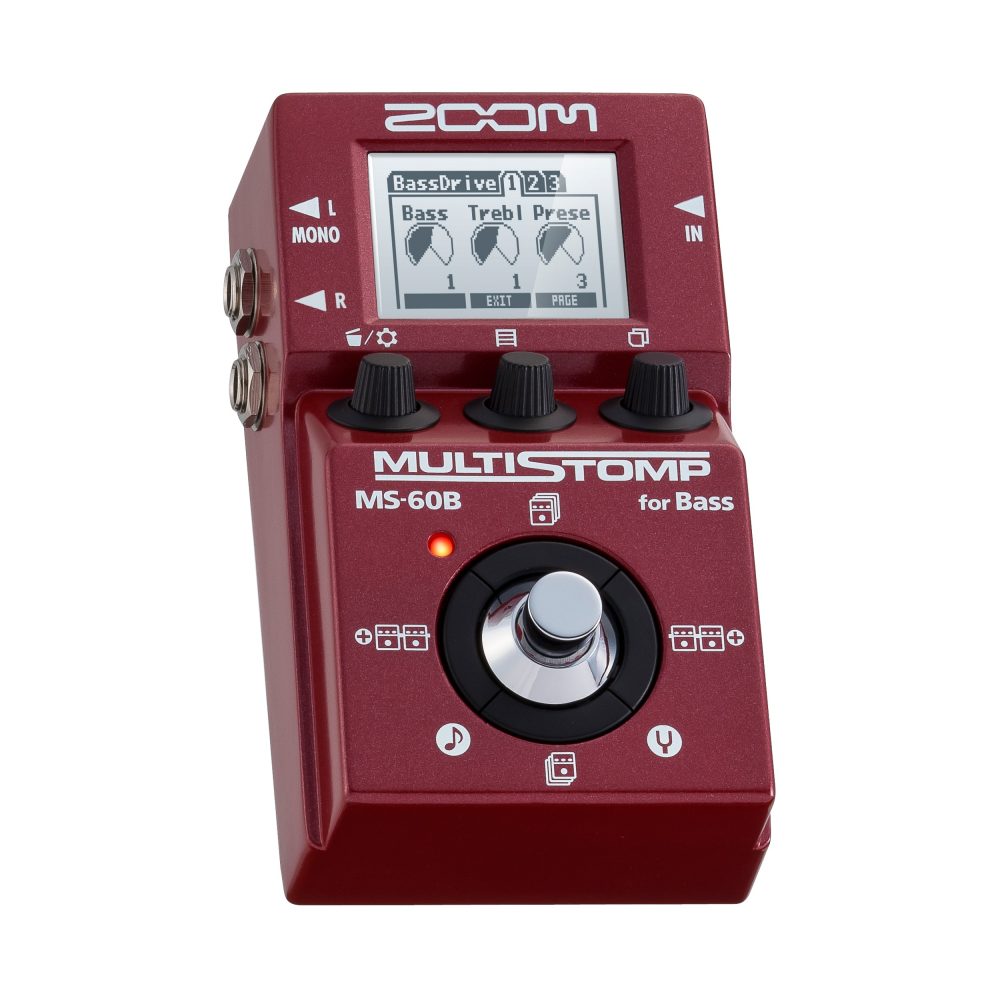 Zoom Pedal Para Baixo Multi-efeitos Stompbox Ms-60b 