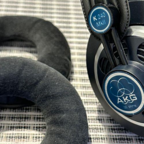 Fone Akg K240 Mkii Studio Semiaberto — Som Preciso, Conforto Profissional e Cabos Removíveis 