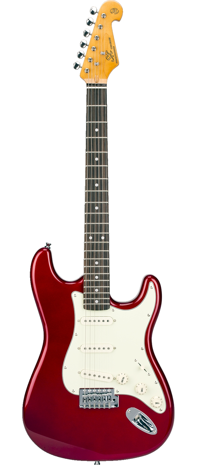 Guitarra sx Sst62 Vintage Series Plus Candy Apple Red 