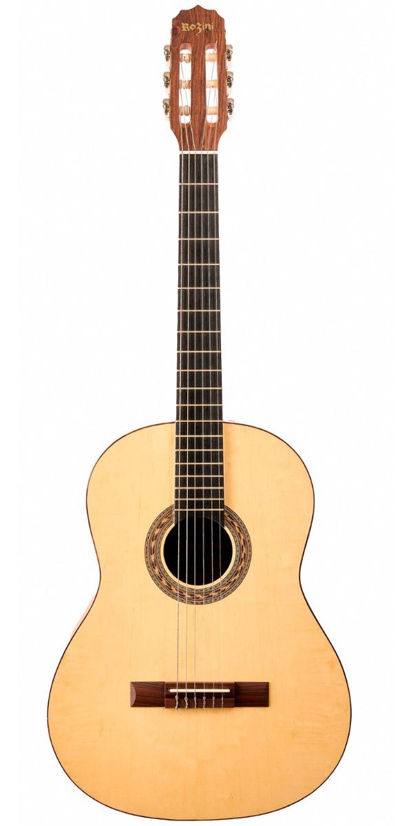 Violão Rozini Acústico Nylon João Violão Rx209.ac.f.cd Natural Fosco Marupá Maciço 