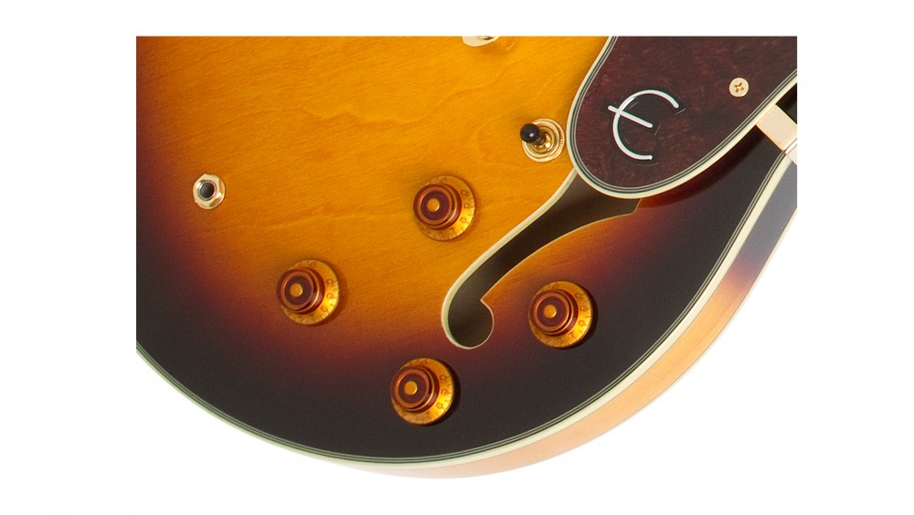 Guitarra Semi Acustica Epiphone Sheraton ii Vint Sunburst 