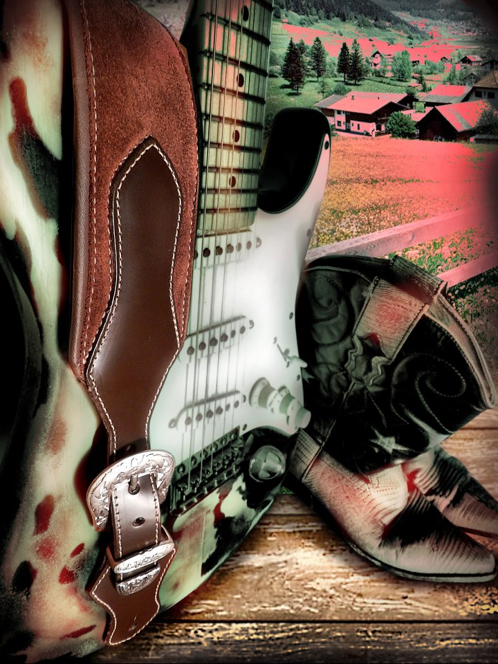 Correia Basso Straps Country Rock Marrom 