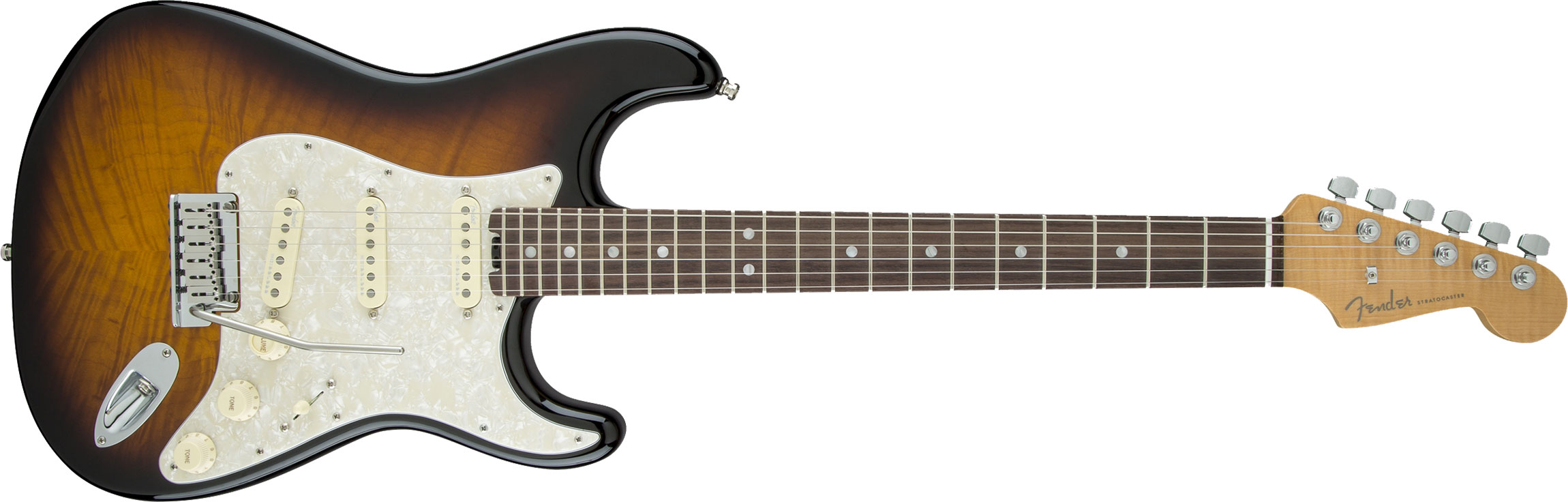 Guitarra Fender 017 0800 - am Elite Stratocaster rw Ltd Edition - 703 - 3-color Sunburst 