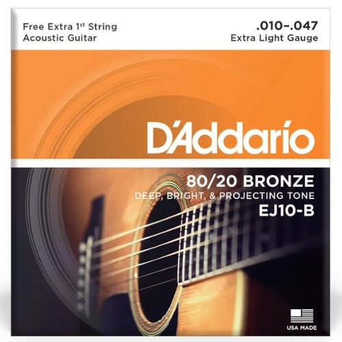 Encordoamento D'addario Violao 010 - Ej10b 