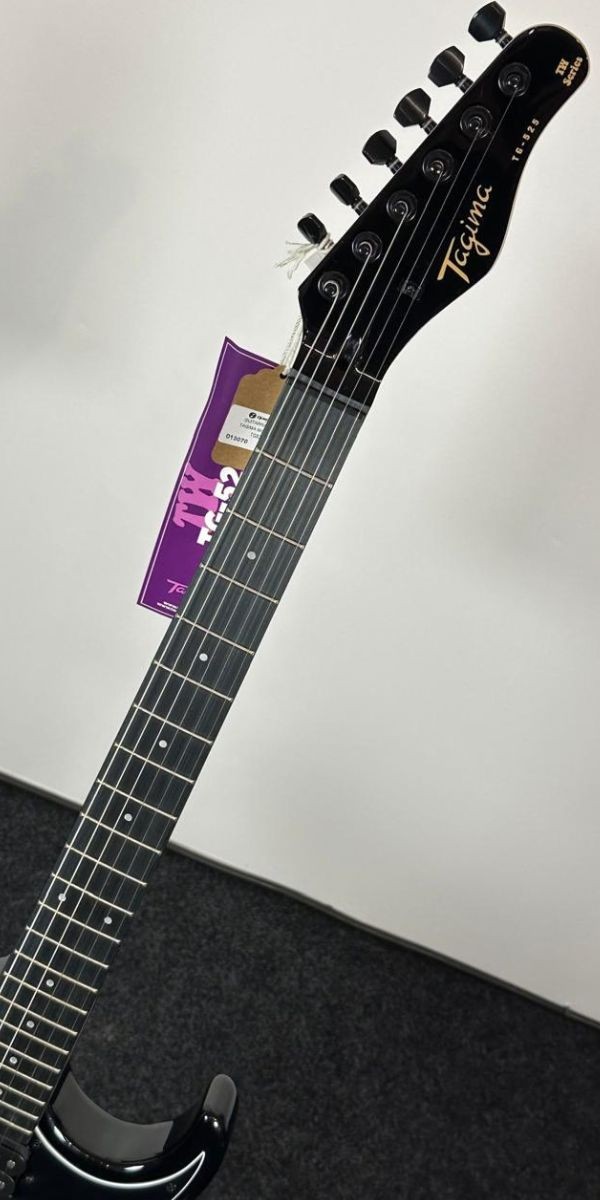 Guitarra Tagima Tg-525 bk Black 2 Humbuckers Escala Escura Escudo Preto 