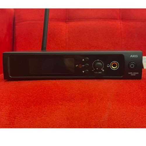 Monitor Sem Fio Akg Wp300 Iem Uhf Bodypack + Fone K23 