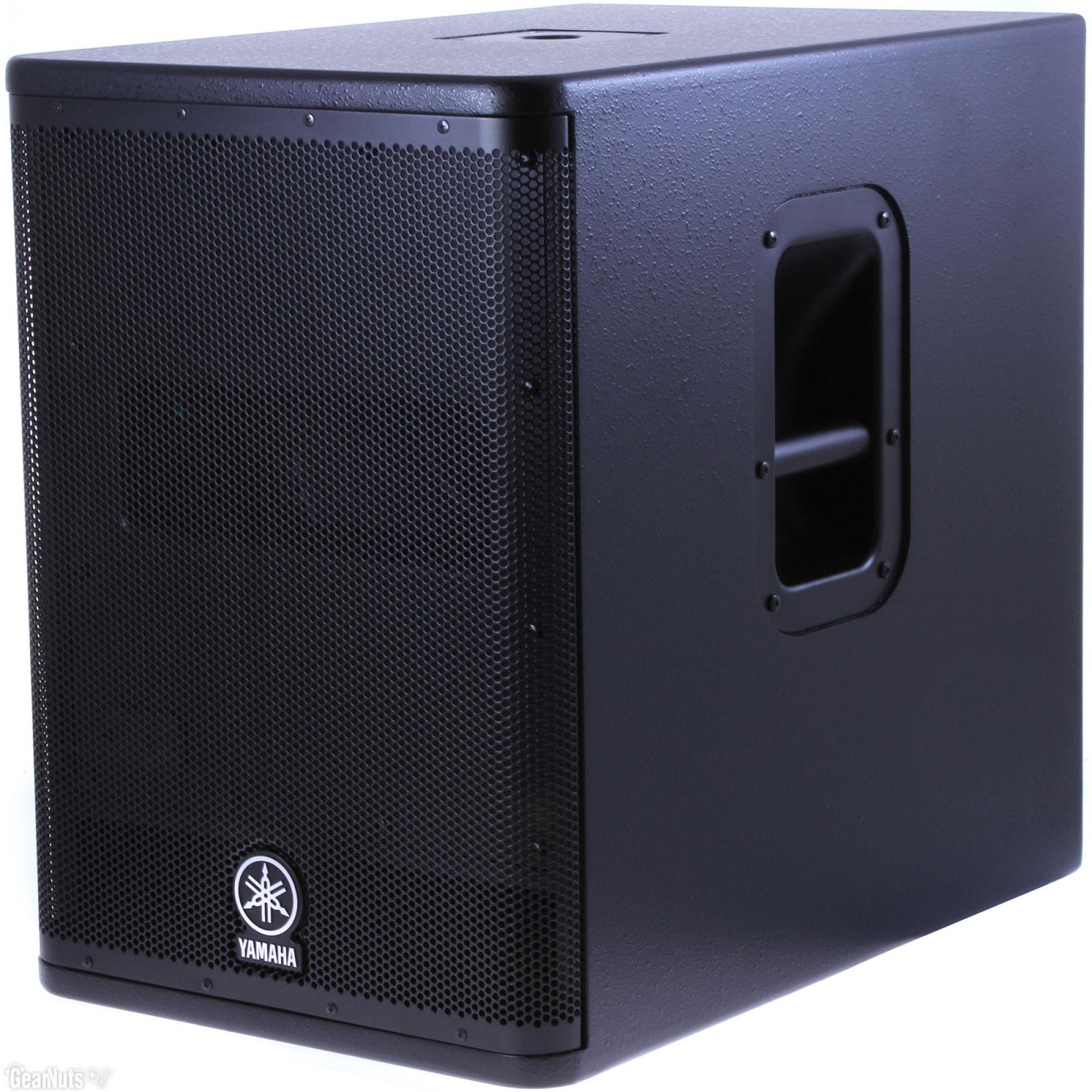 Subwoofer Dxs12 Preto Yamaha 