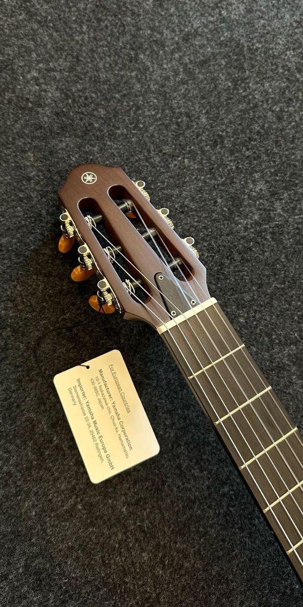 Violão Yamaha Silent Slg200n nt Natural Nylon Eletroacústico Com Bag 