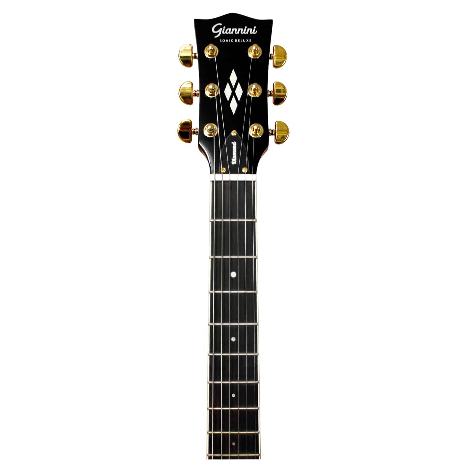 Guitarra Elétrica Giannini Sonic Deluxe Diamond Gae06 Dlx vs (violin Sunburst) 