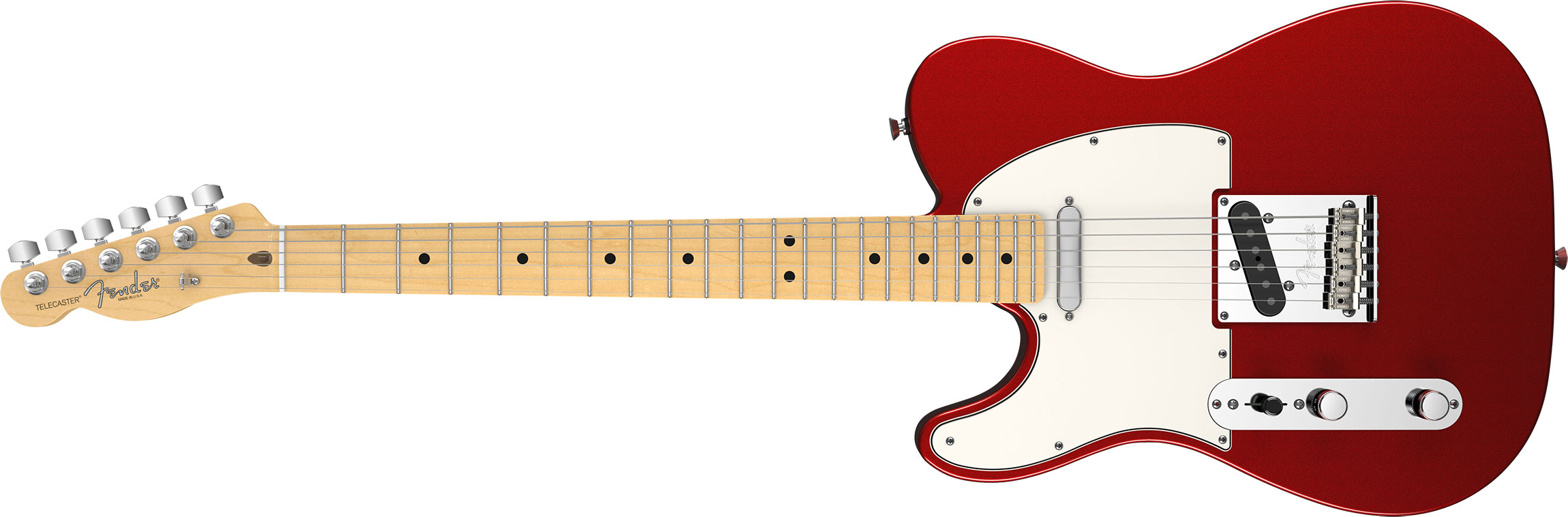 Guitarra Fender 011 3222 - am Standard Telecaster lh mn - 794 - Mystic Red 