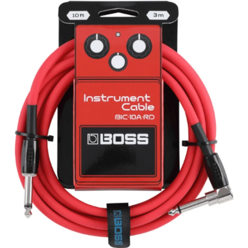 Cabo Instrumento Boss Bic-10a-rd Red 