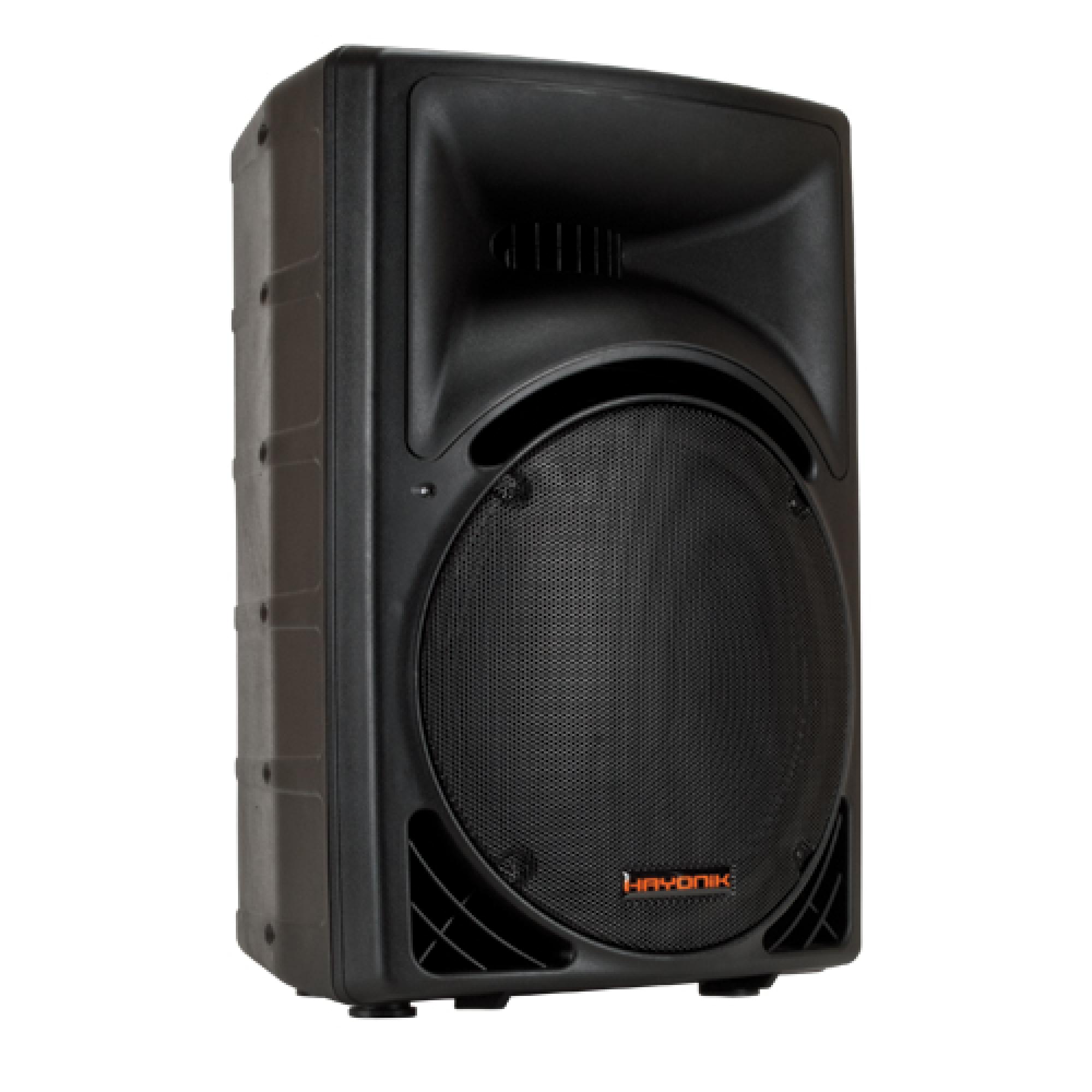 Caixa Acústica Ativa 300w Usb/fm Hunter 3000a Preta Hayonik 