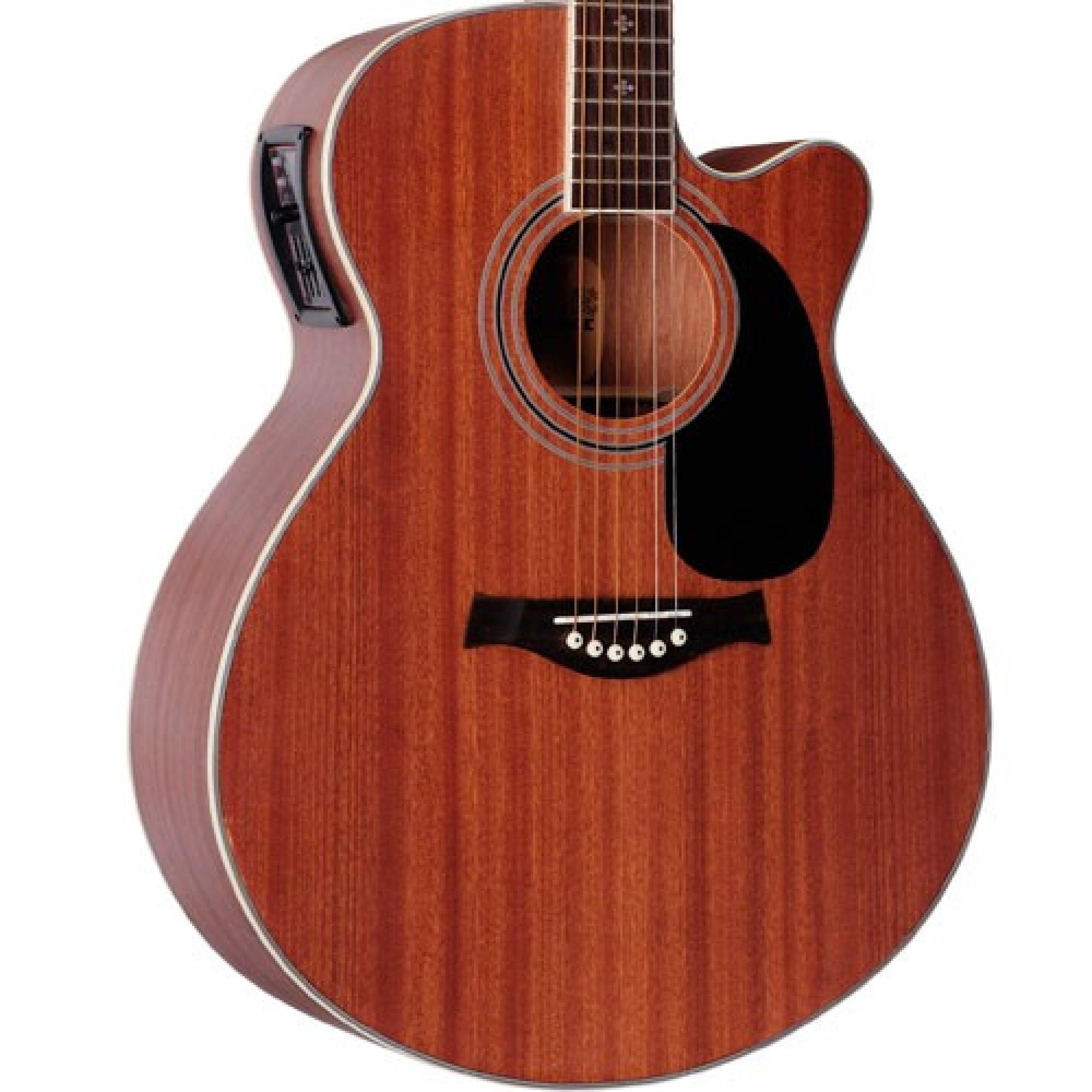 Violão Eletroacústico Jumbo Cutaway Aço Gf-4 Ceq Walnut Satin Giannini 