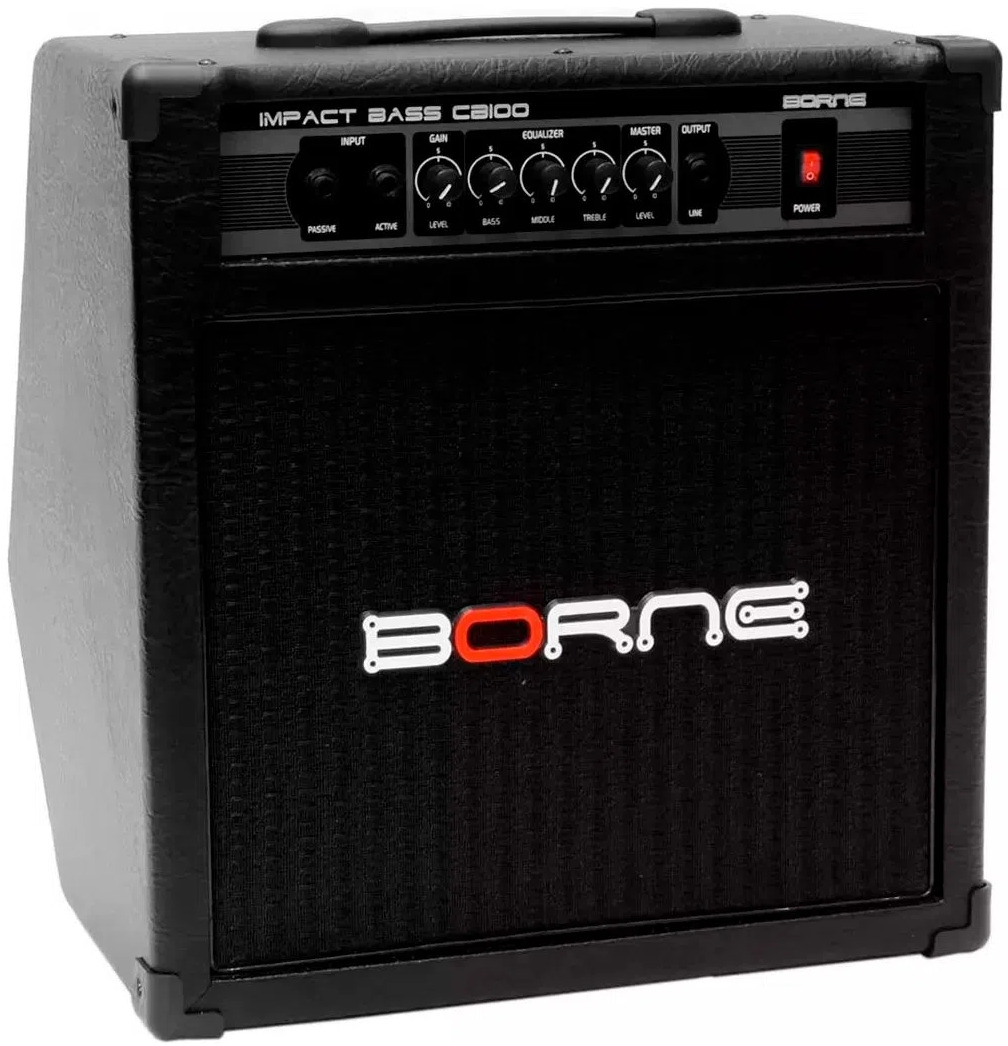 Combo Baixo Borne Impact Bass Cb100 