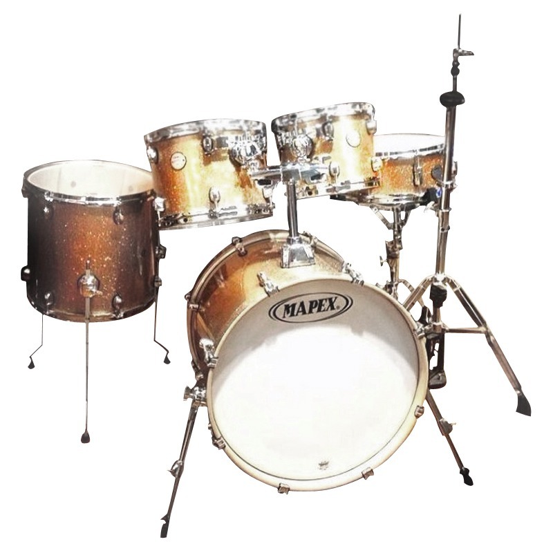 Bateria Meridian Birch Mapex 5 Peças Champagne 