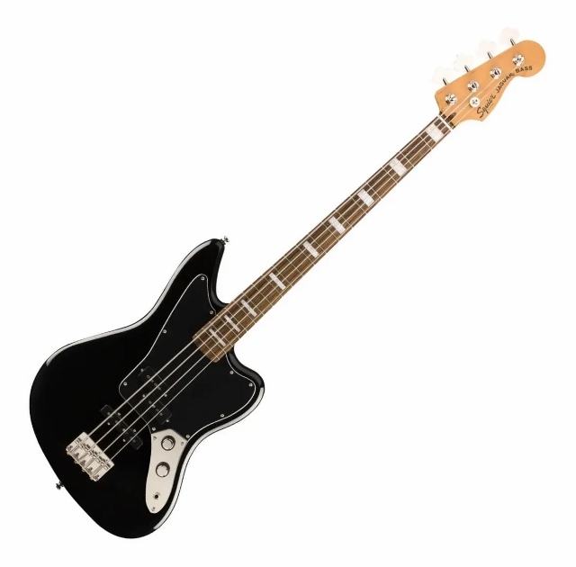 Baixo Fender Squier 4 Cordas Classic Vibe 70s Jaguar Bass Lrl Black 