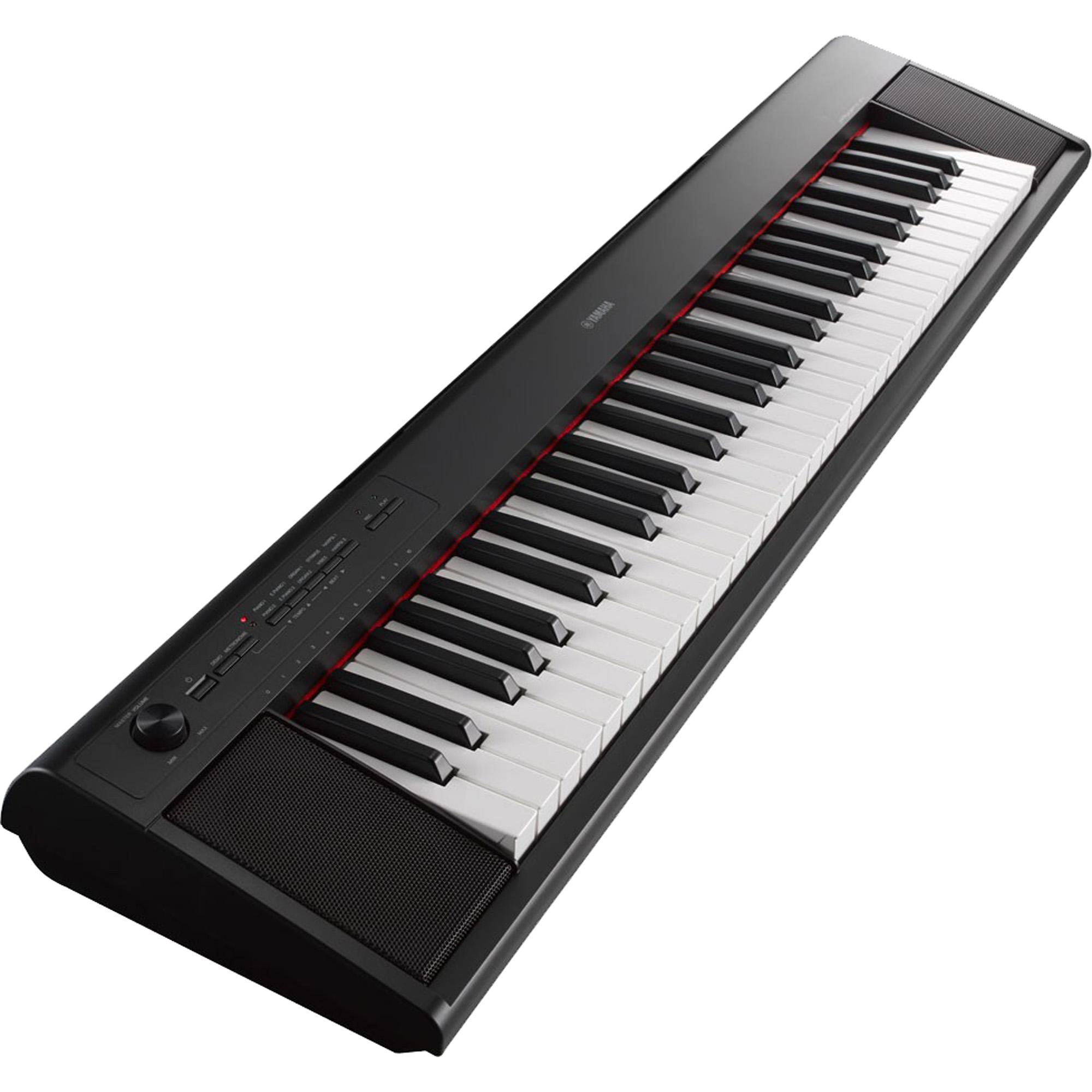 Teclado Piaggero Np-12b Preto Yamaha 