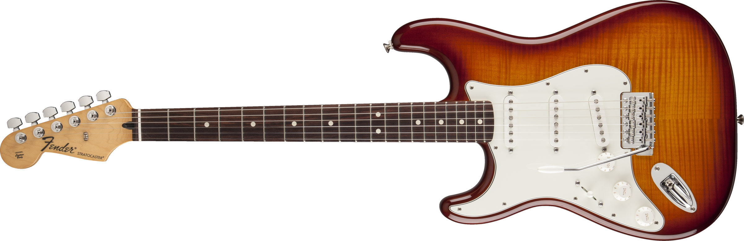 Guitarra Fender 014 4621 - Standard Top Plus Stratocaster lh rw - 552 - Tobacco Sunburst 