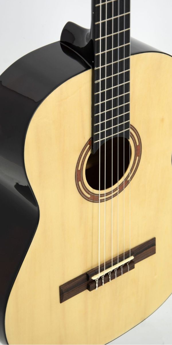 Violão Concert Cn340 n Natural Acústico Infantil Nylon 34” Com Tensor 