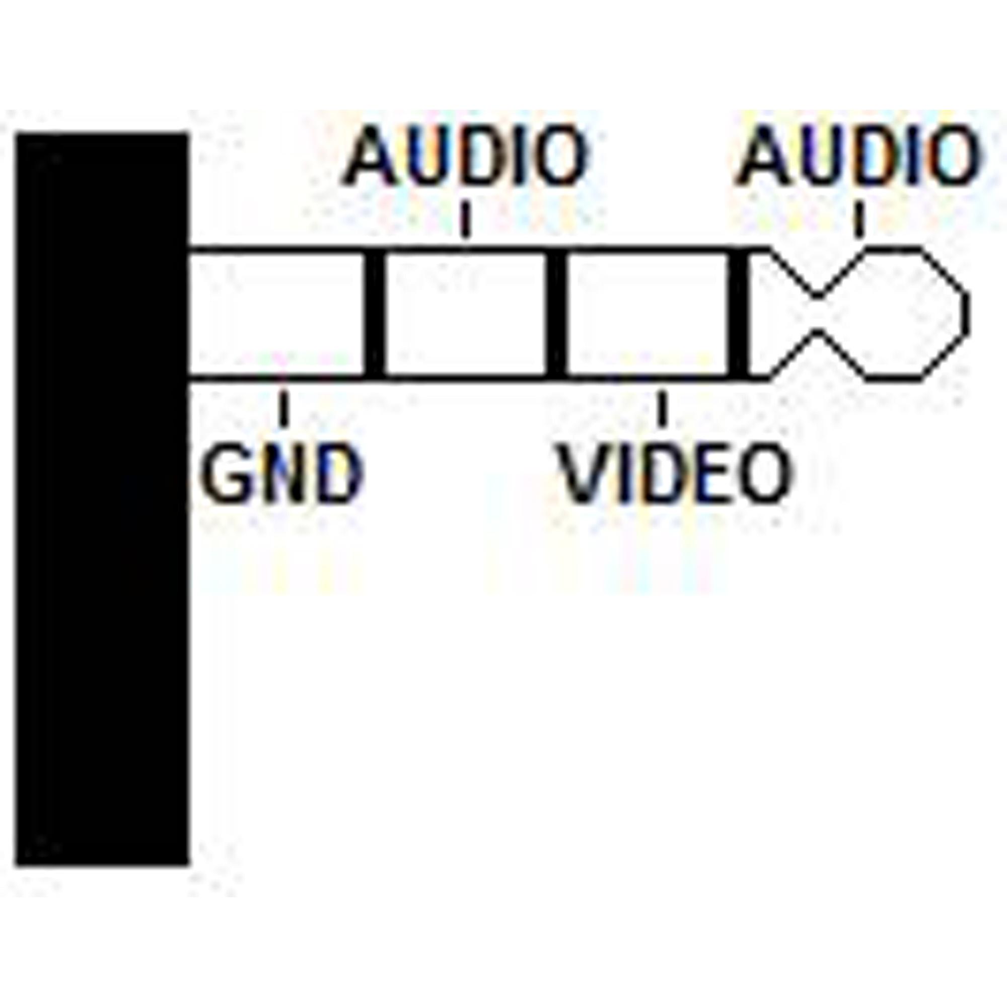 Cabo p2 4c x 3 Rca Macho 1,8m Cbrc0017 Branco Storm 