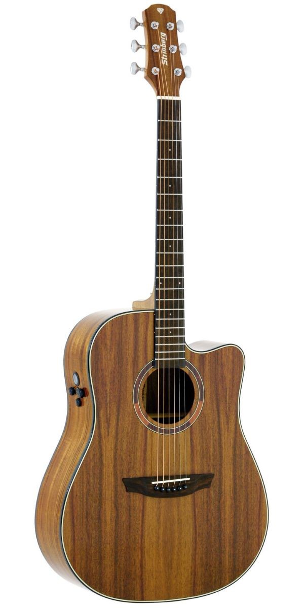 Violão Strinberg Diamond Dd1c Koa Folk Eletroacústico Cutaway Com Bag e Pré Se-x 