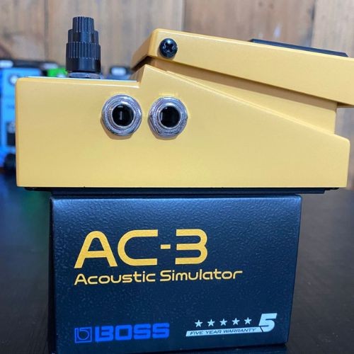Pedal Boss Ac-3 Acoustic Simulator Para Guitarra Simulador de Violão 
