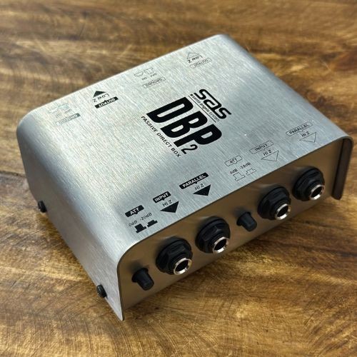 Direct Box Passivo Duplo Santo Angelo Dbp2 2 Canais P10 Xlr 
