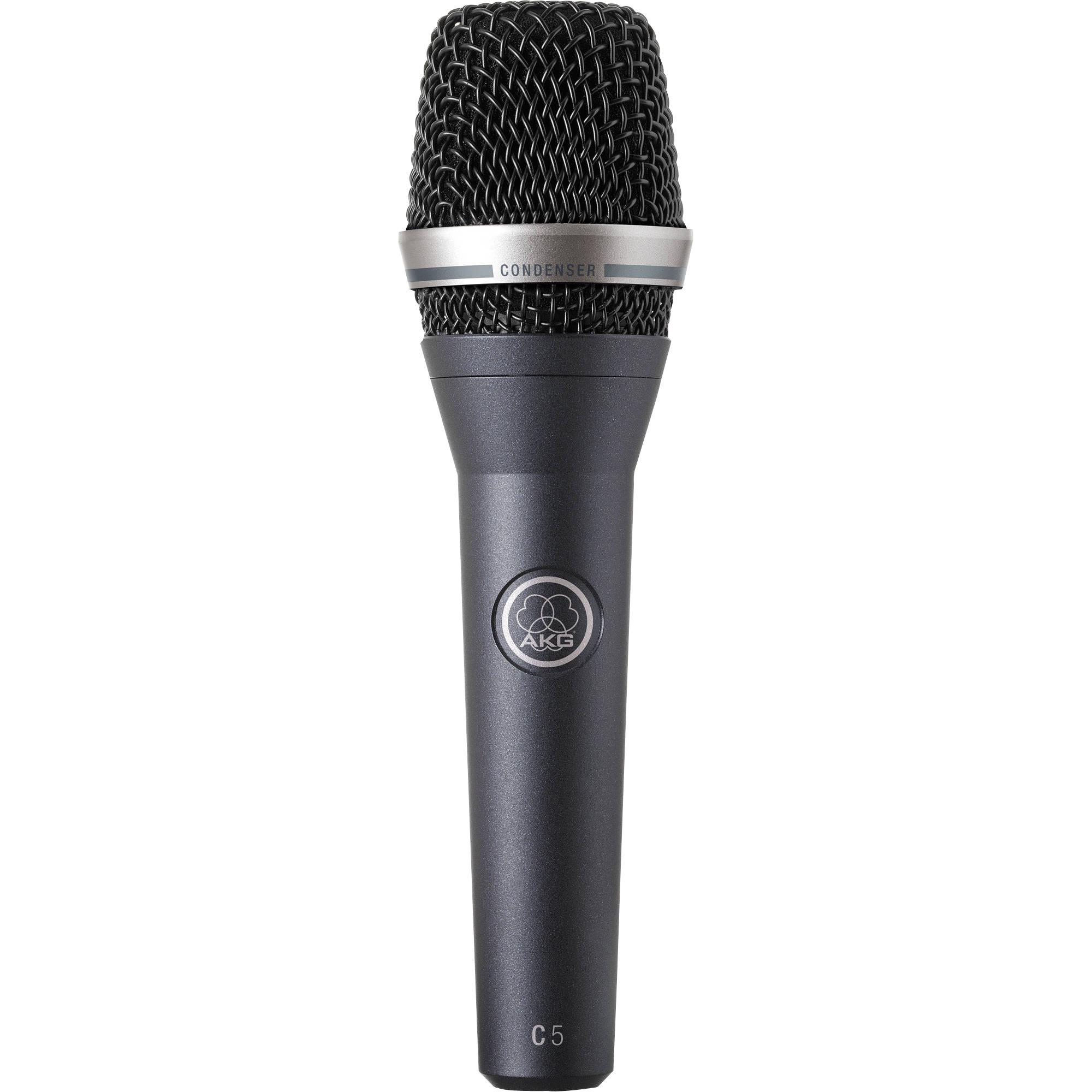 Microfone Profissional Condensador c5 Vocal Mic Preto Akg 