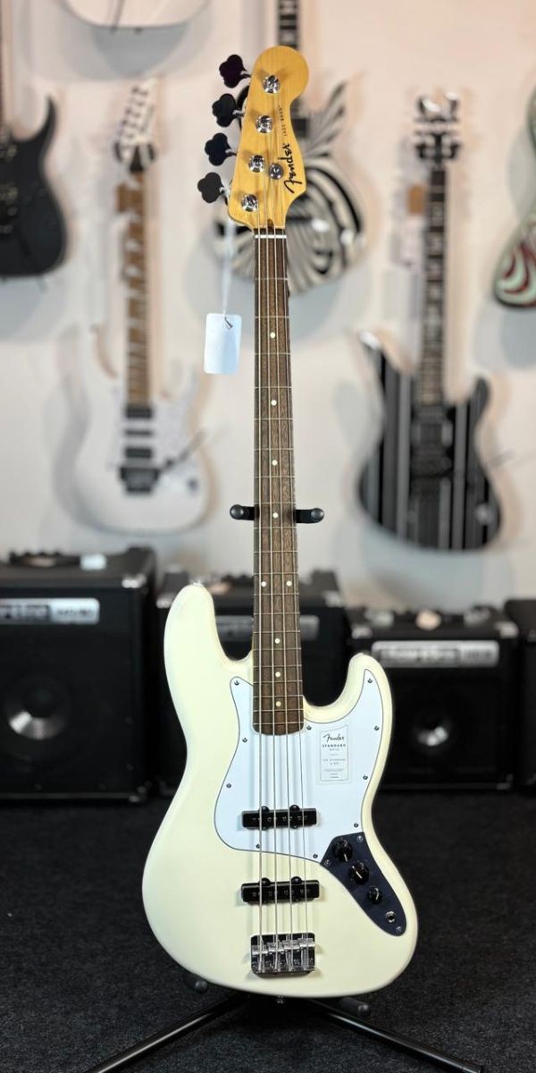 Baixo Fender Standard Jazz Bass Olympic White 