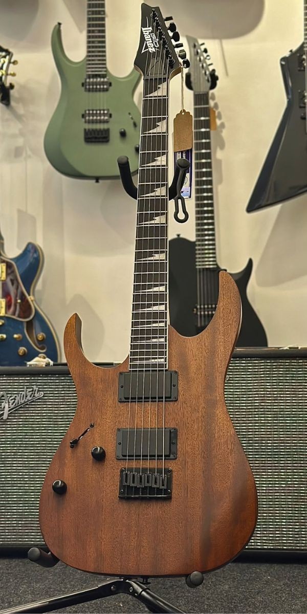 Guitarra Canhota Ibanez Grg121dxl-wnf Gio rg Walnut Flat 2 Humbuckers 