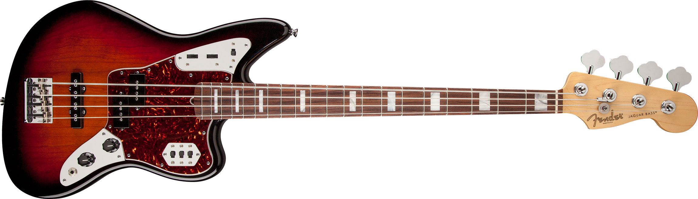 Contrabaixo Fender 019 4700 - am Standard Jaguar Bass rw - 700 - 3-color Sunburst 