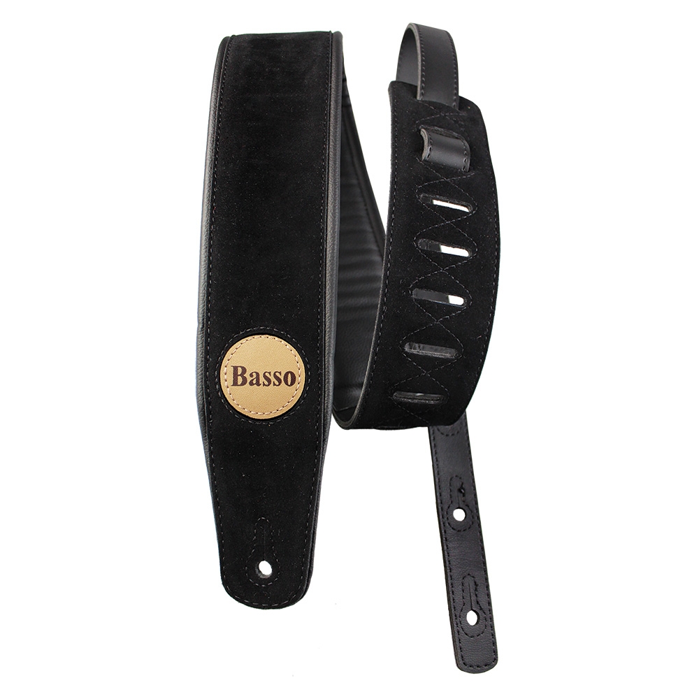 Correia Basso Straps Classic Preto Suede 