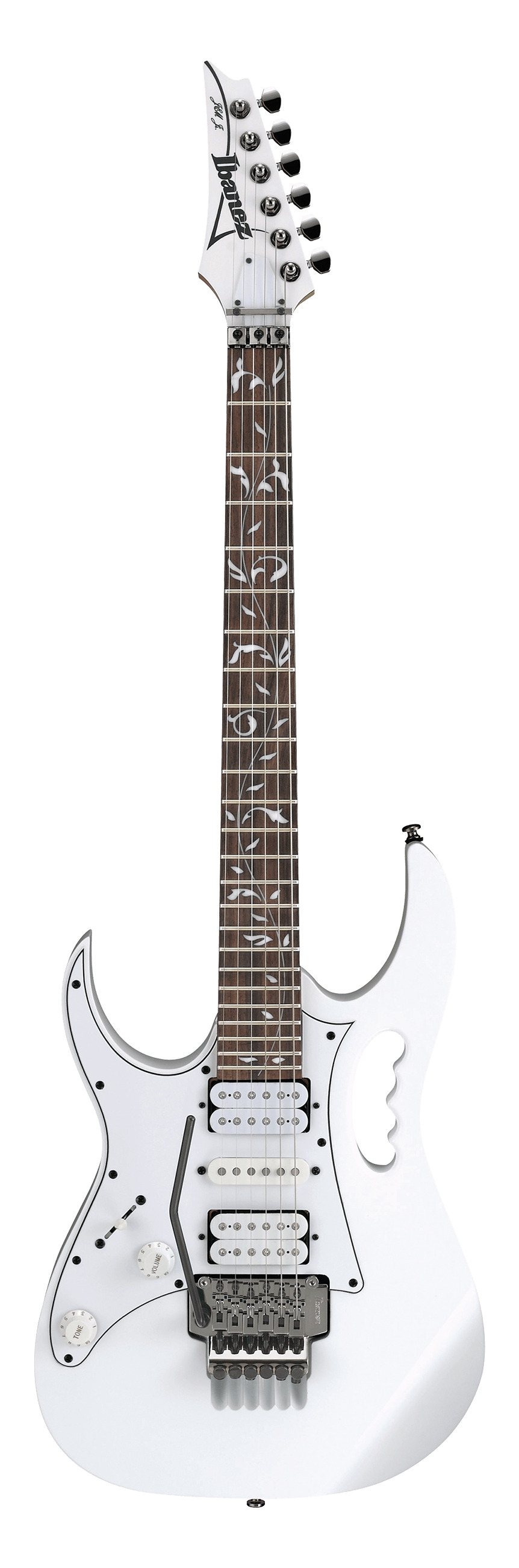 Guitarra Ibanez Steve Vai Jem Jrl Canhota White 