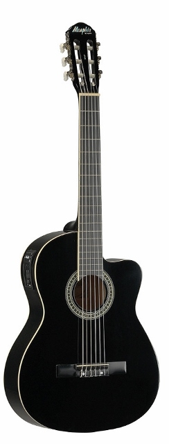 Violão Memphis Tagima Ac-60 Nylon Eletroacústico Preto 