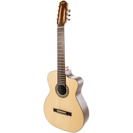 Violão Nylon Elétrico Rozini - Premium 7cordas Rx721 